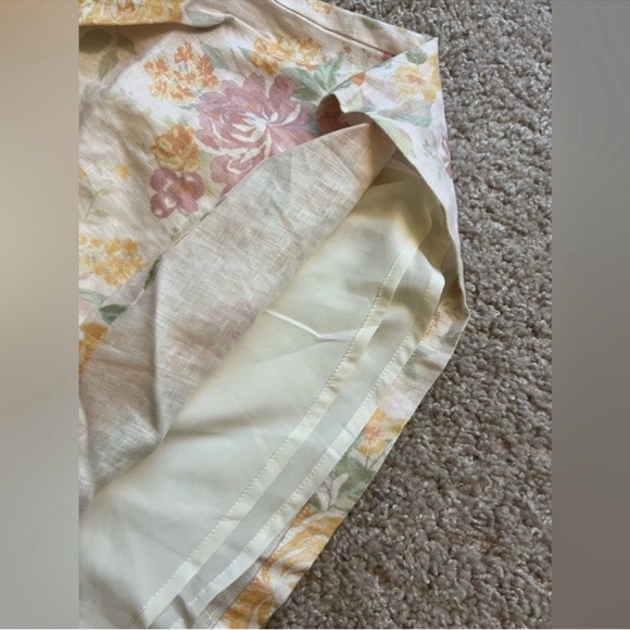 NWT Linen Shopbop WAYF Floral Mini Dress Medium - Picture 5 of 7